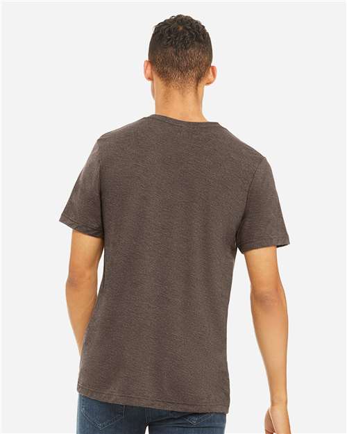 BELLA  CANVAS 3413 Triblend Tee - Back view