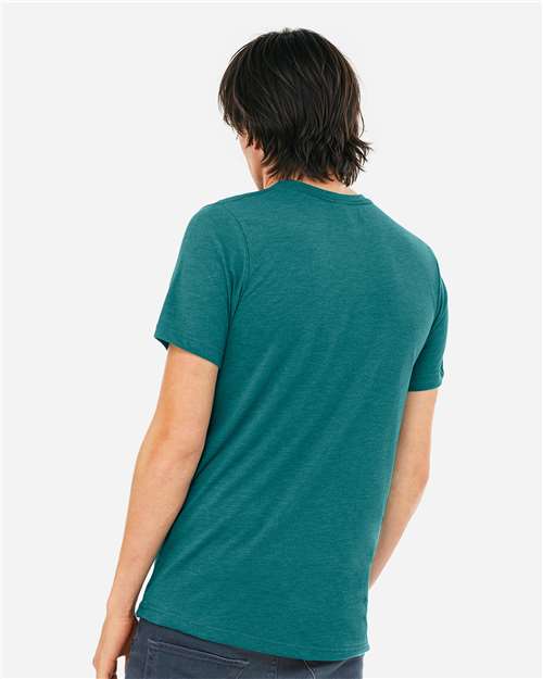 BELLA  CANVAS 3413 Triblend Tee - Back view