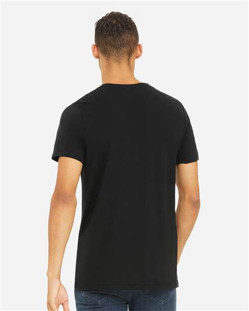 BELLA  CANVAS 3413 Triblend Tee - Back view