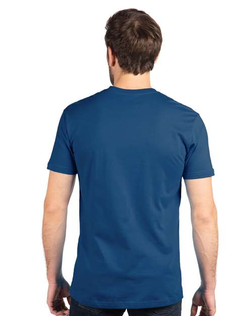 Next Level 3600 Unisex Cotton Tee - Back view