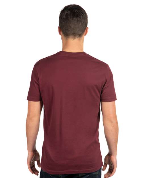 Next Level 3600 Unisex Cotton Tee - Back view