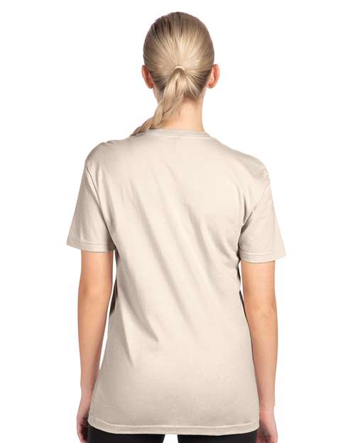 Next Level 3600 Unisex Cotton Tee - Back view