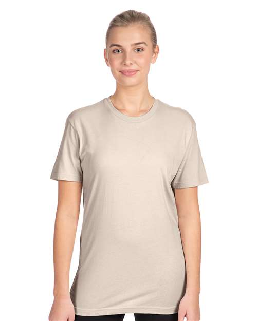 Next Level 3600 Unisex Cotton Tee - Front view