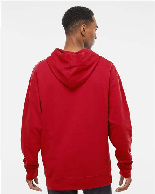 Independent Trading Co. SS4500 Unisex Midweight Hooded Sweatshirt - Back view