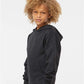 Independent Trading Co. SS4001Y Youth Midweight Hooded Sweatshirt - Side view