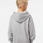 Independent Trading Co. SS4001Y Youth Midweight Hooded Sweatshirt - Back view