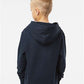 Independent Trading Co. SS4001Y Youth Midweight Hooded Sweatshirt - Back view