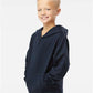 Independent Trading Co. SS4001Y Youth Midweight Hooded Sweatshirt - Side view