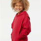 Independent Trading Co. SS4001Y Youth Midweight Hooded Sweatshirt - Side view
