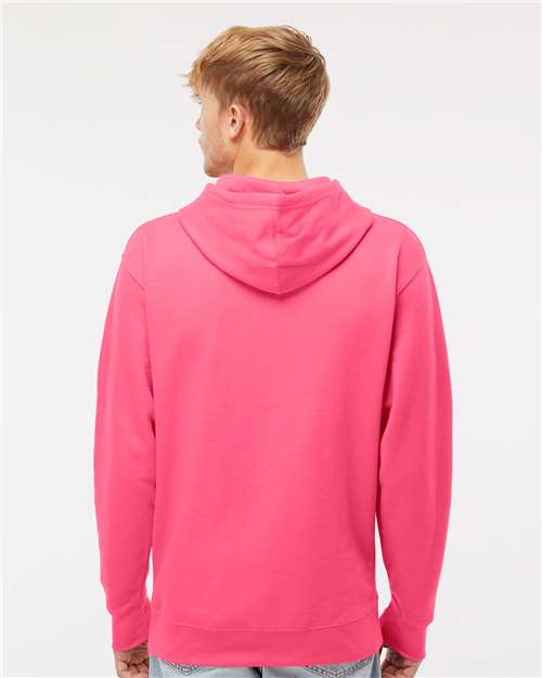 Independent Trading Co. SS4500 Unisex Midweight Hooded Sweatshirt - Back view