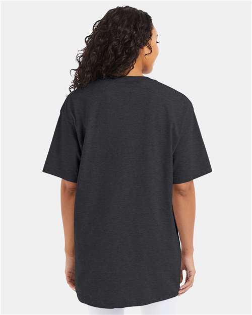 Hanes 518T Unisex Beefy-T? Tall T-Shirt - Back view