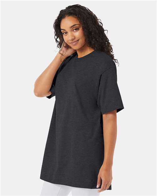 Hanes 518T Unisex Beefy-T? Tall T-Shirt - Side view
