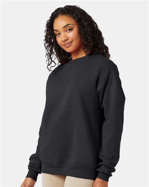 Hanes P160 Unisex EcoSmart? Crewneck Sweatshirt - Side view