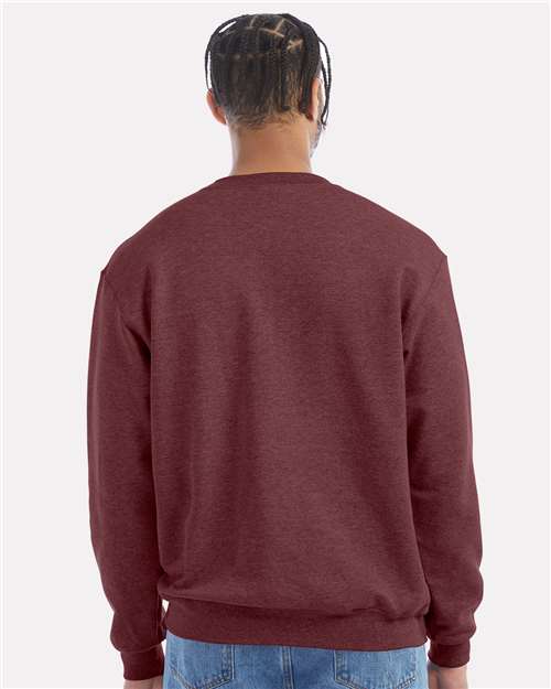 Champion S600 Unisex Powerblend? Crewneck Sweatshirt - Back view