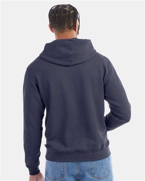 Champion S700 Unisex Powerblend? Hooded Sweatshirt - Back view