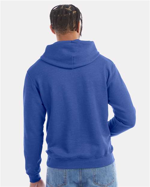 Champion S700 Unisex Powerblend? Hooded Sweatshirt - Back view