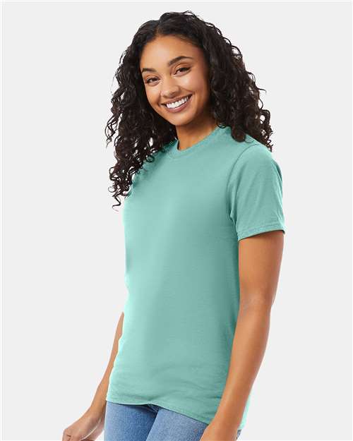 Hanes 5180 Unisex Beefy-T? T-Shirt - Side view