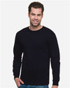 Bayside 5060 Unisex USA-Made Long Sleeve T-Shirt - Front view