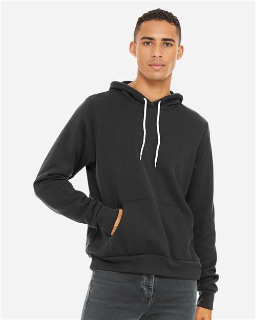 BELLA  CANVAS 3719 Unisex Sponge Fleece Hoodie Sweatshirt - Front view