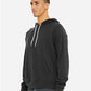 BELLA  CANVAS 3719 Unisex Sponge Fleece Hoodie Sweatshirt - Side view