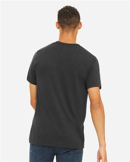 BELLA  CANVAS 3413 Triblend Tee - Back view