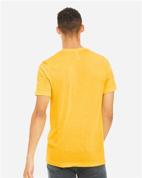 BELLA  CANVAS 3413 Triblend Tee - Back view