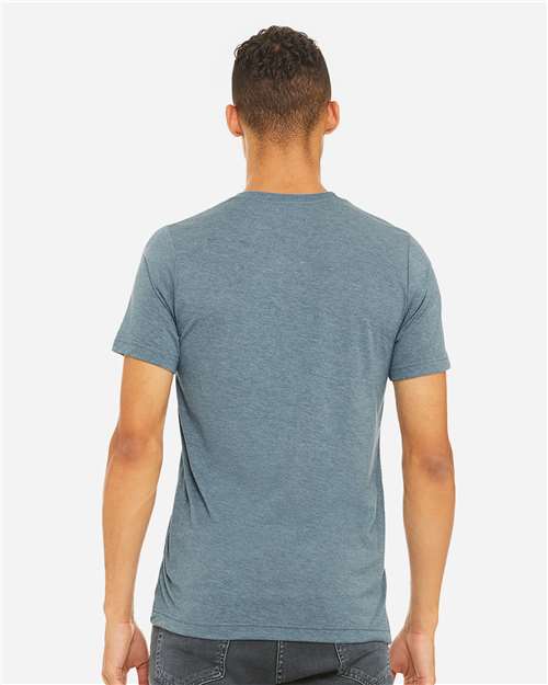 BELLA  CANVAS 3413 Triblend Tee - Back view