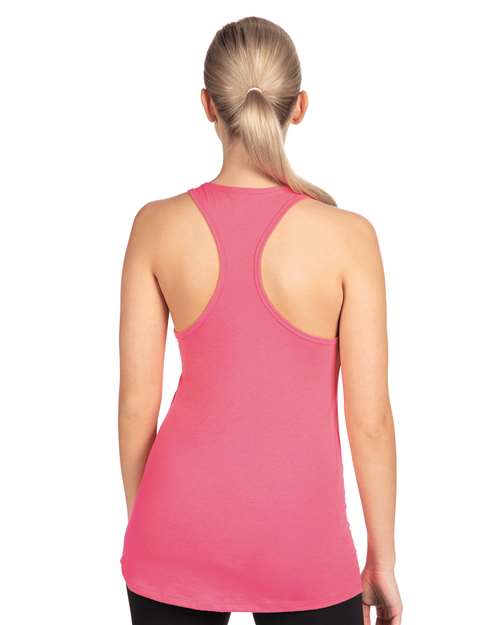 Next Level 1533 Women's Ideal Racerback Tank - Back view