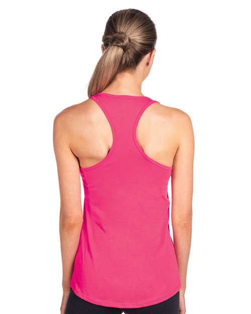 Next Level 1533 Women's Ideal Racerback Tank - Back view