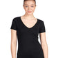 Next Level 1540 Women's Ideal V-Neck Tee - Back view