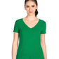 Next Level 1540 Women's Ideal V-Neck Tee - Front view
