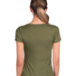 Next Level 1540 Women's Ideal V-Neck Tee - Back view