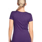 Next Level 1540 Women's Ideal V-Neck Tee - Back view