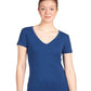 Next Level 1540 Women's Ideal V-Neck Tee - Front view
