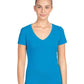 Next Level 1540 Women's Ideal V-Neck Tee - Front view