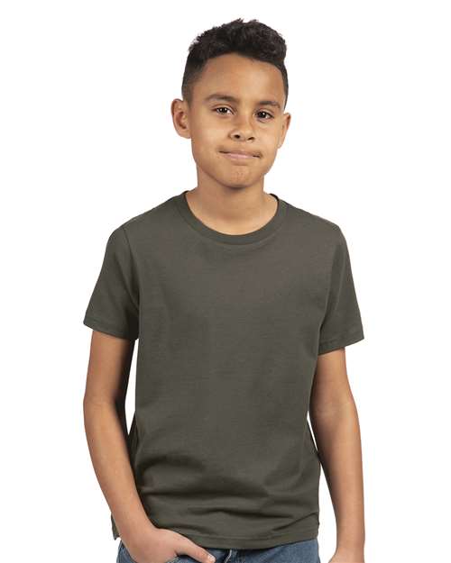 Next Level 3310 Youth Cotton Tee - Front view