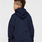 LAT 2296 Youth Hoodie Sweatshirt - Back view