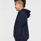 LAT 2296 Youth Hoodie Sweatshirt - Side view