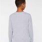 LAT 6201 Youth Fine Jersey Long Sleeve Tee - Back view