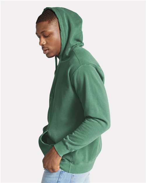 Comfort Colors 1567 Women's Attain Two-Button Jersey - Side view