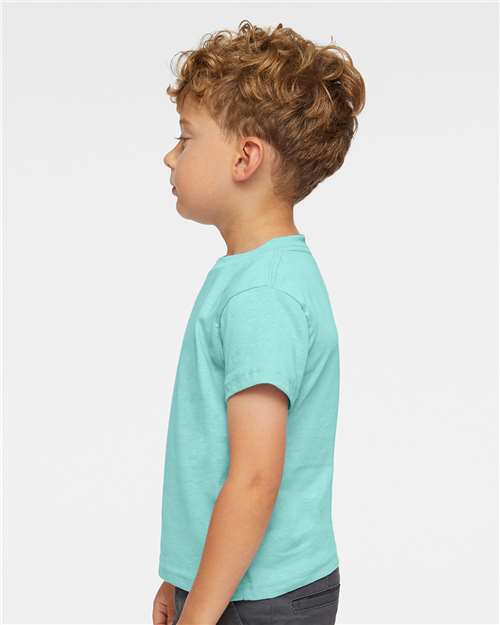 Rabbit Skins 3301T Toddler Cotton Jersey Tee - Side view