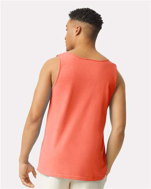 Comfort Colors 9360 Unisex Garment-Dyed Heavyweight Tank Top - Back view