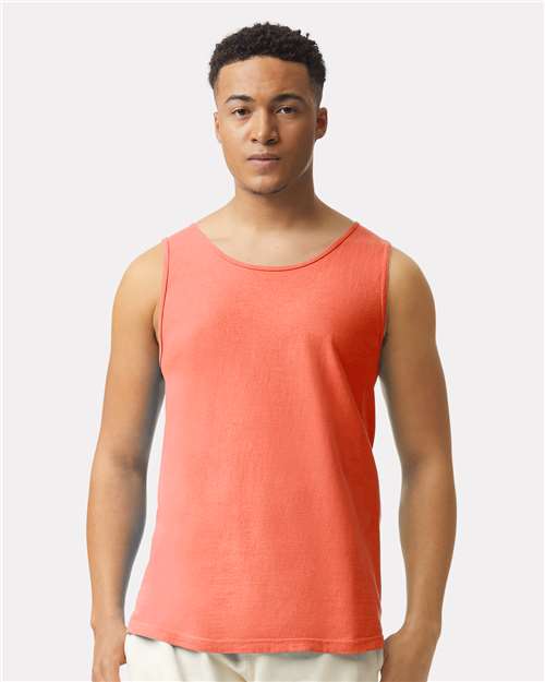 Comfort Colors 9360 Unisex Garment-Dyed Heavyweight Tank Top - Front view