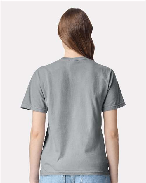 Comfort Colors 1717 Unisex Garment-Dyed Heavyweight T-Shirt - Back view