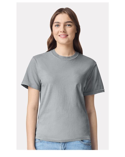 Comfort Colors 1717 Unisex Garment-Dyed Heavyweight T-Shirt - Front view