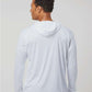 Badger 4105 Unisex B-Core Hooded Long Sleeve T-Shirt - Back view