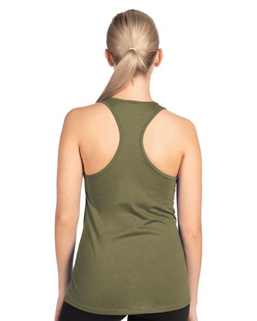 Next Level 1533 Women's Ideal Racerback Tank - Back view