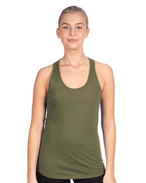 Next Level 1533 Women's Ideal Racerback Tank - Front view