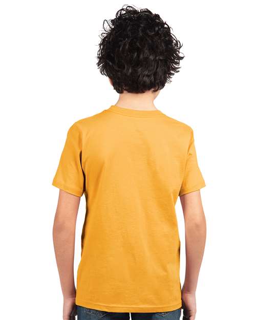 Next Level 3310 Youth Cotton Tee - Back view