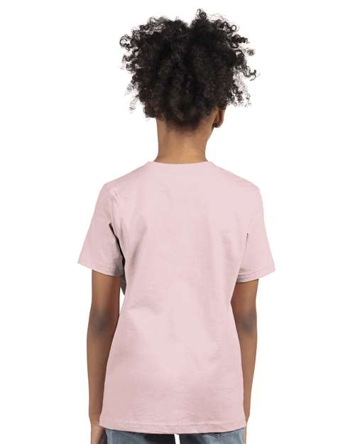 Next Level 3310 Youth Cotton Tee - Back view